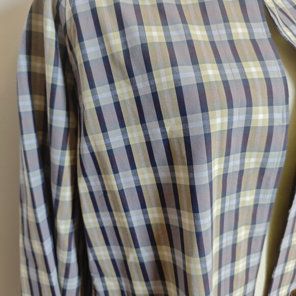 The Row Women’s Tavishina checked silk-blend coat - Picture 7 of 11